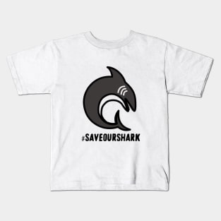 Save Shark T-Shirt Kids T-Shirt
